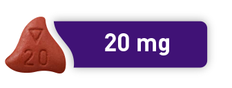 20mg strength of dosing